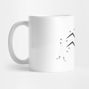 Aquarius - Zodiac Sign Symbol and Constellation Mug